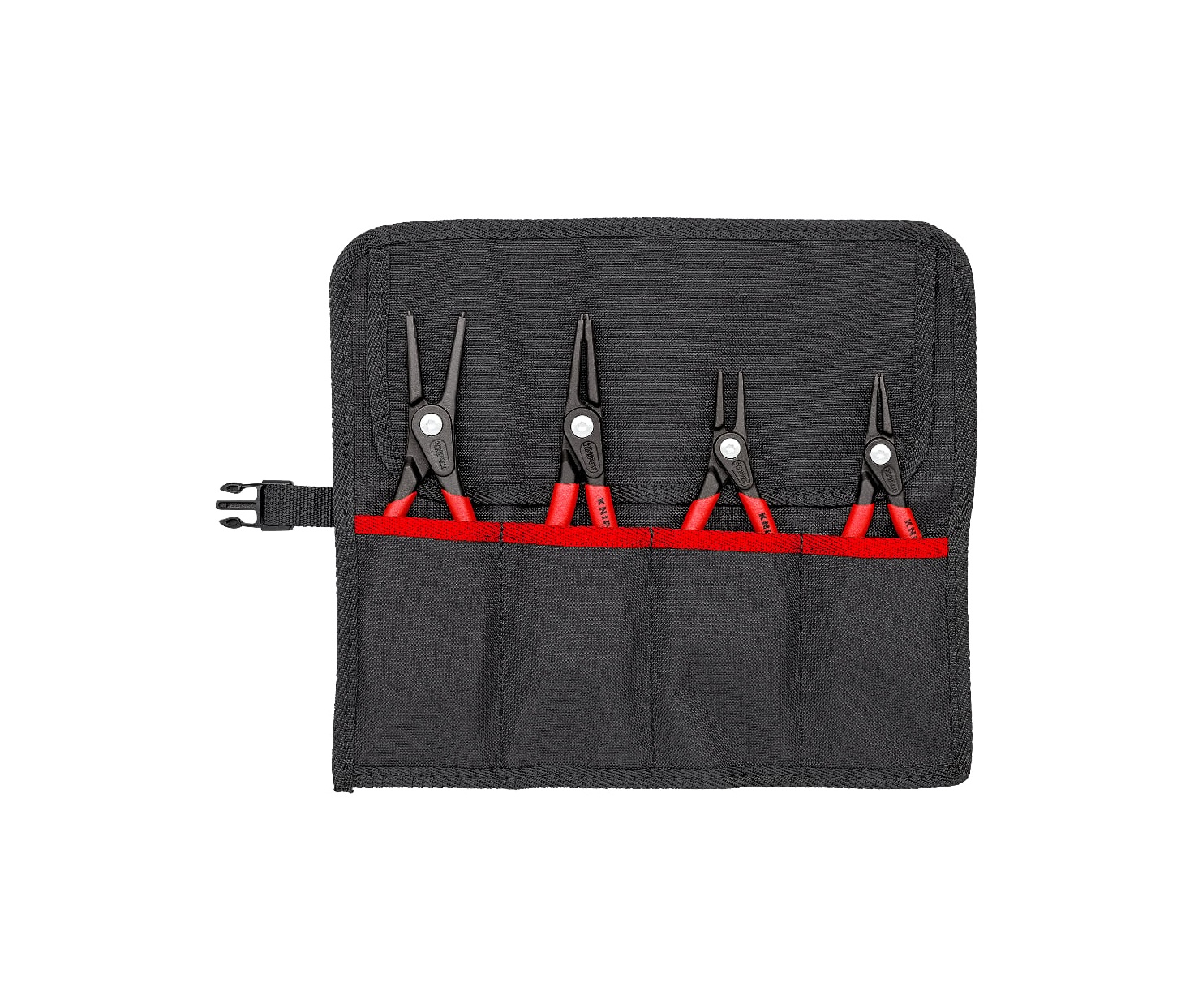 00 19 57 - AĞIR TİP SEGMAN PENS SETİ ( 4 LÜ ) KNIPEX - 
