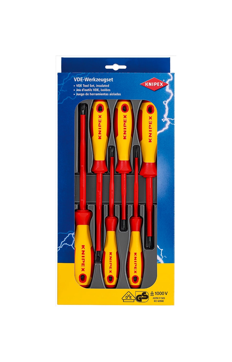 00 20 12 V01 - TORNAVİDA SETİ VDE KNIPEX - 