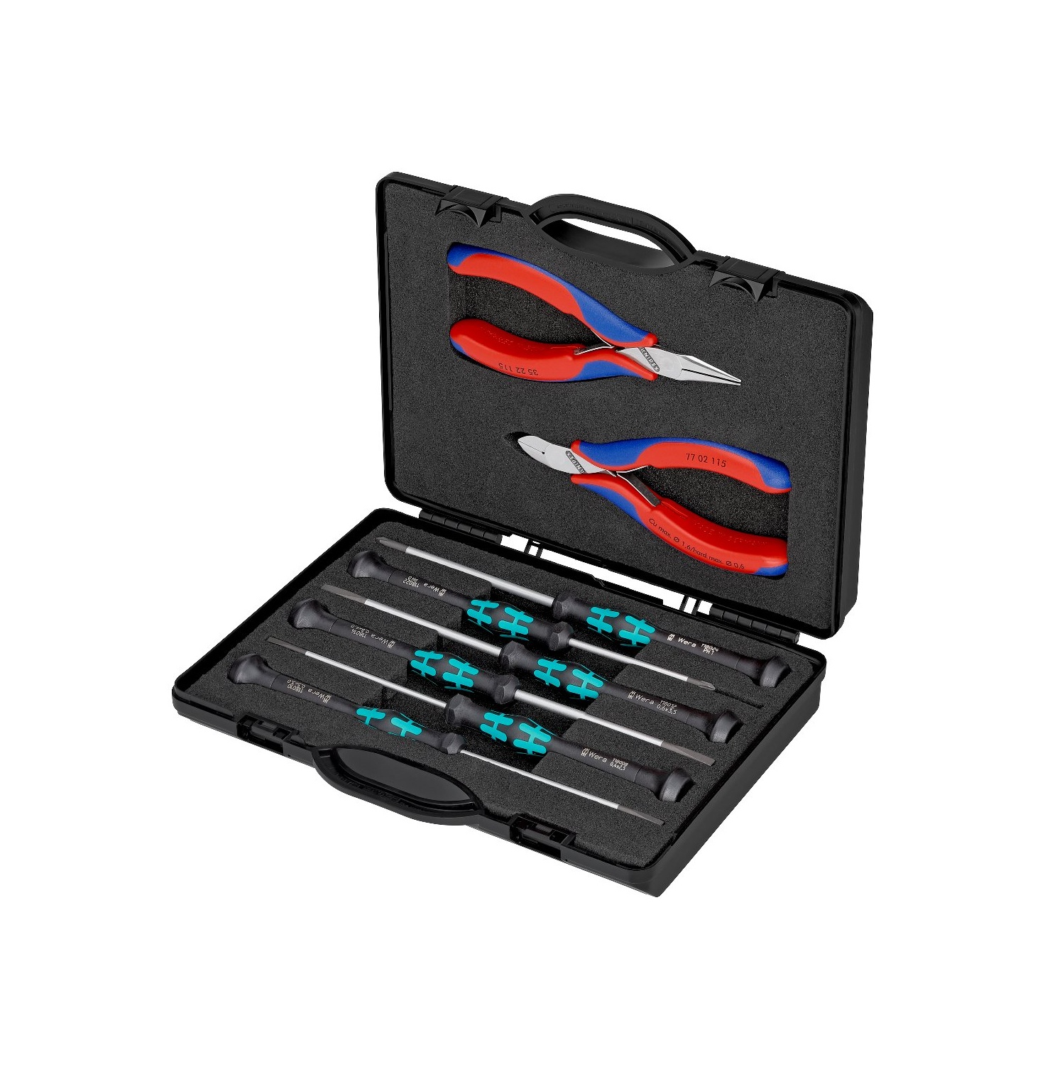 00 20 18 - ESD ELEKTRONİKÇİ PENSE SETİ KNIPEX - 