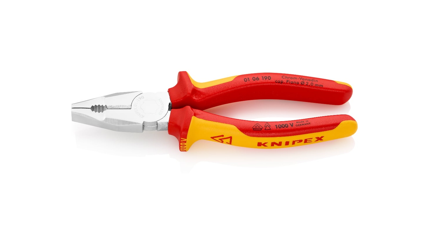 01 06 190 - KOMBİNE PENSE KNIPEX - 