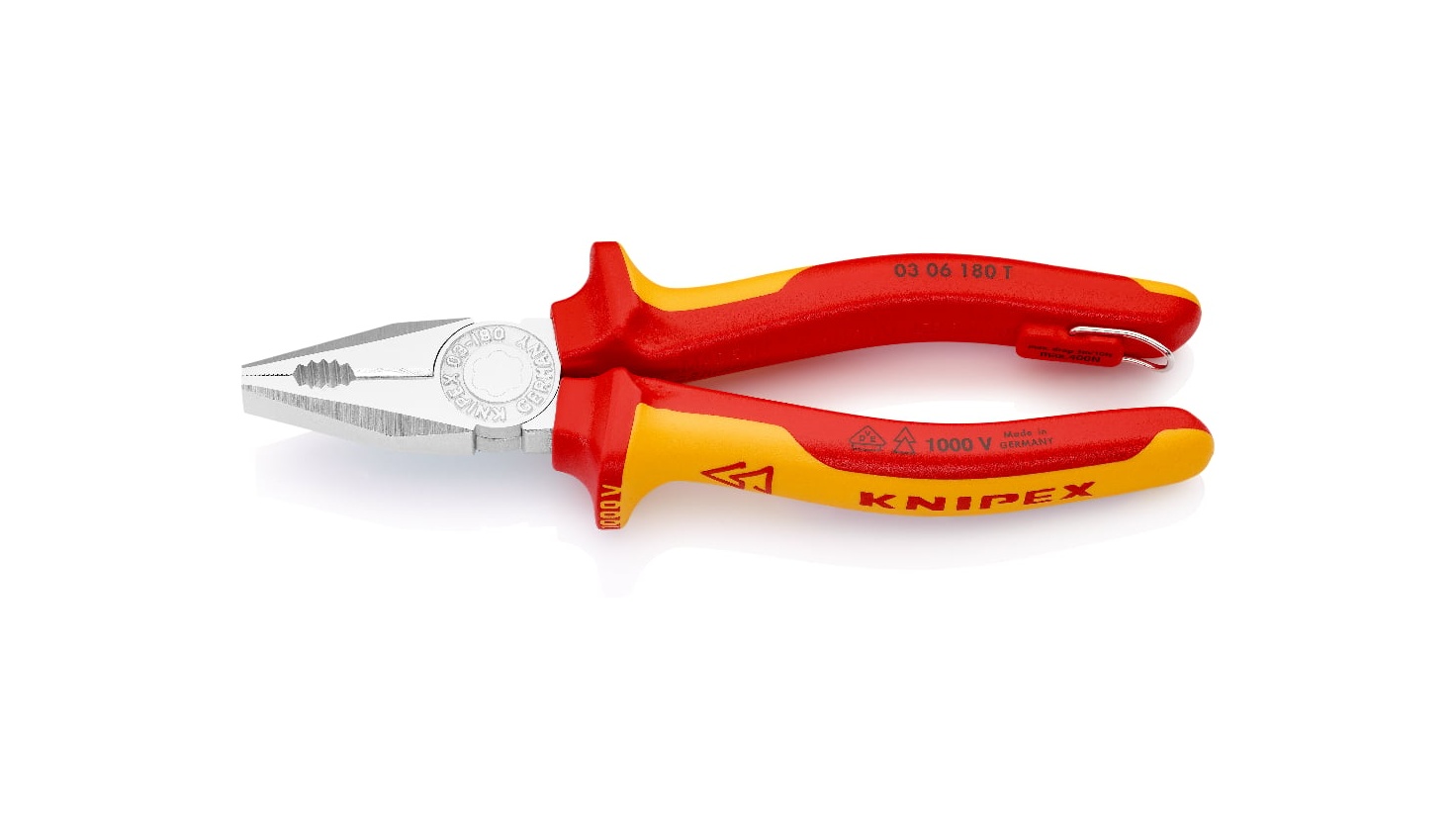 03 06 180 T - ASMA HALKALI PENSE KNIPEX - 