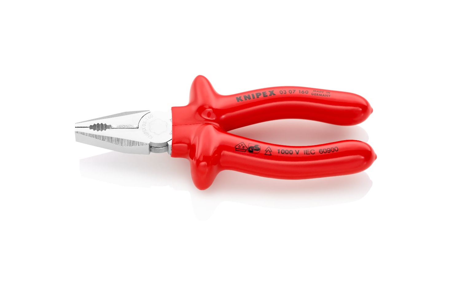 03 07 160 - VDE KOMBİNE PENSE KNIPEX - 1