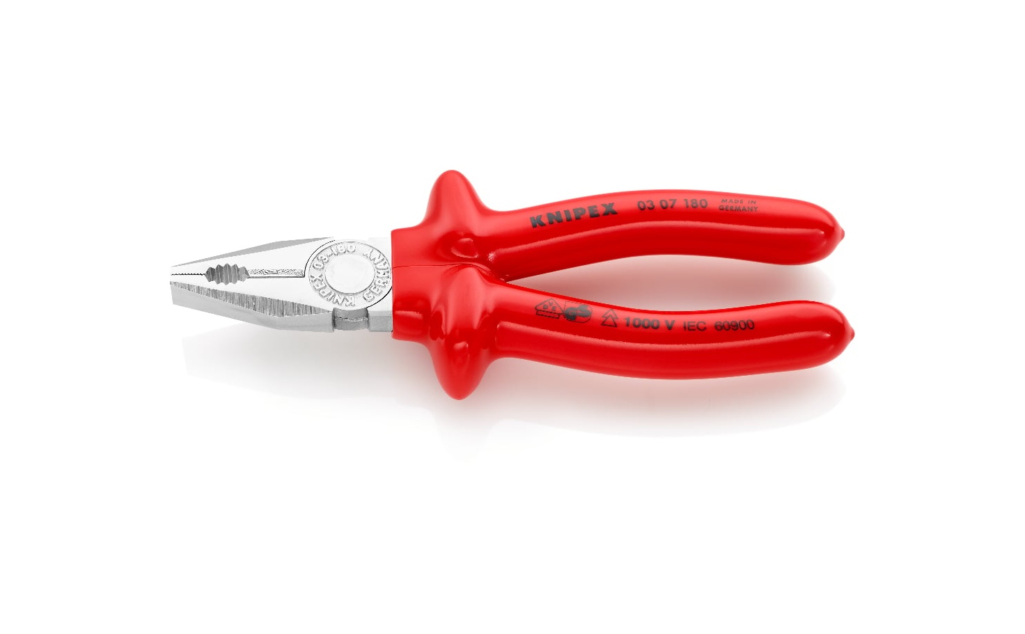 03 07 180 - VDE KOMBİNE PENSE KNIPEX - 