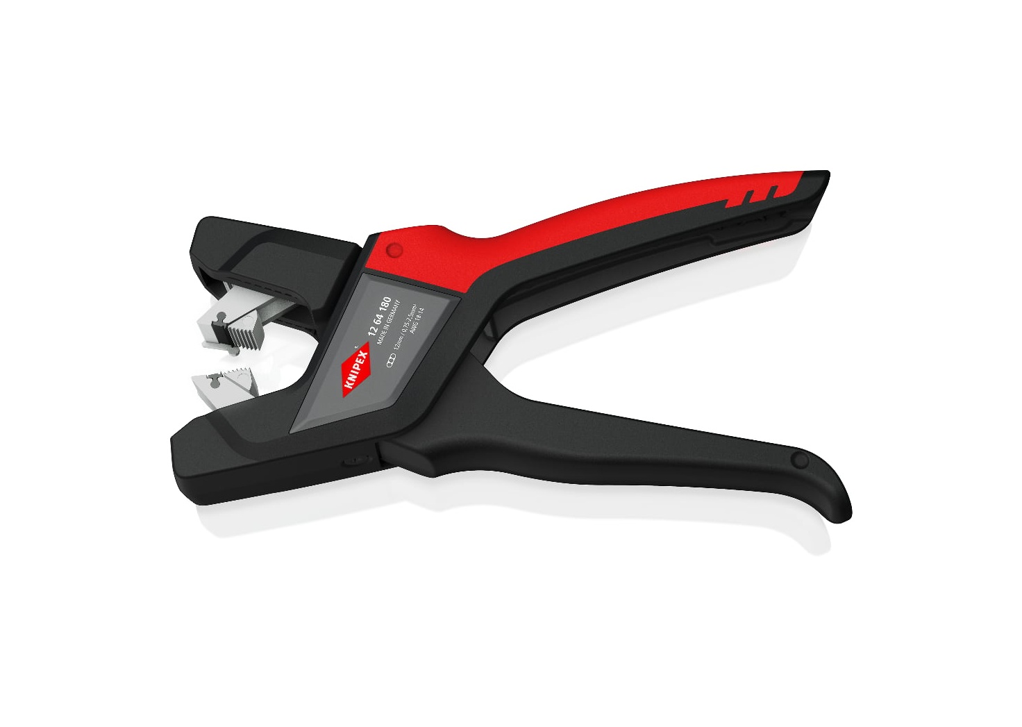 12 64 180 - DÜZ KABLO SIYIRMA ALETİ KNIPEX - 