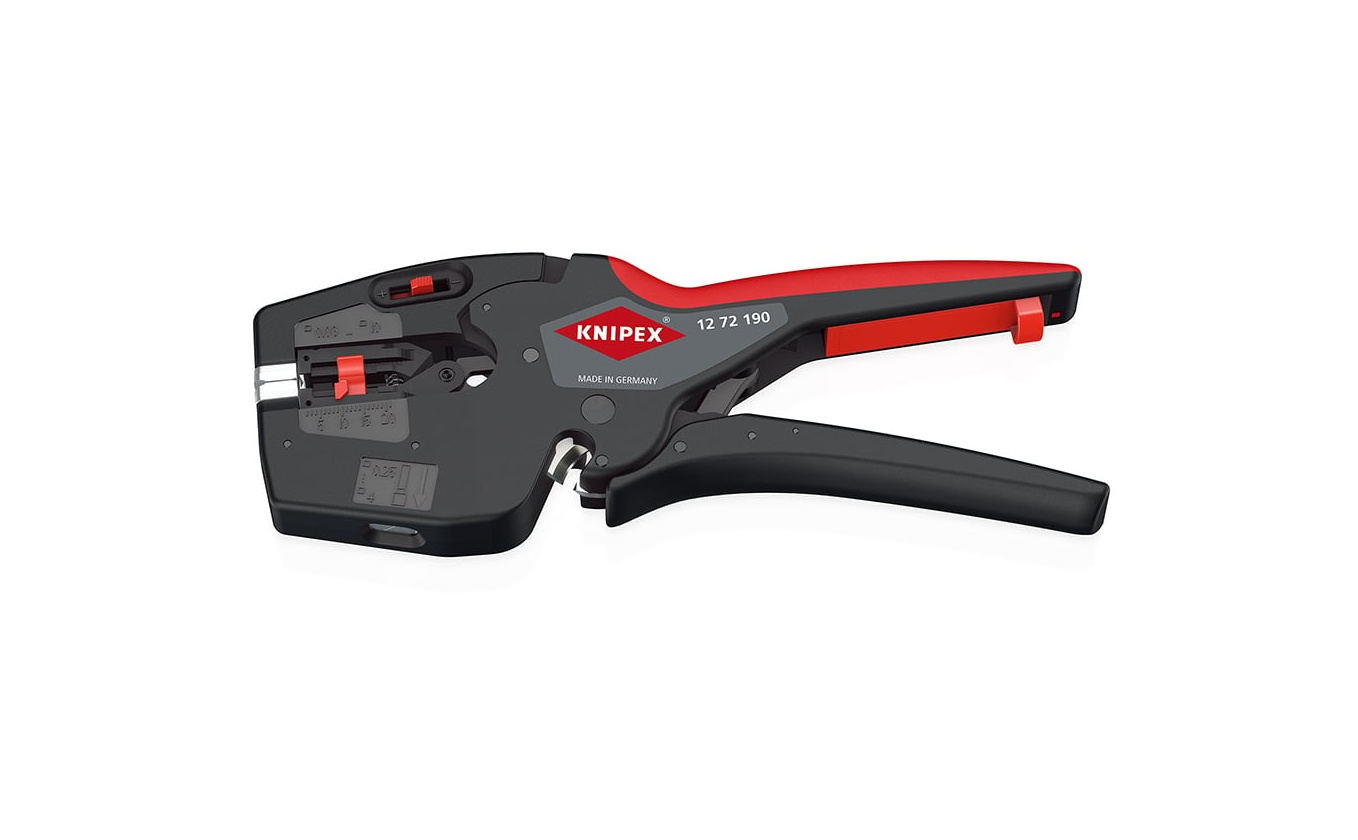 12 72 190 - YÜKSÜK SIKMA ÖZELLİKLİ KABLO SIYIRMA ALETİ KNIPEX - 