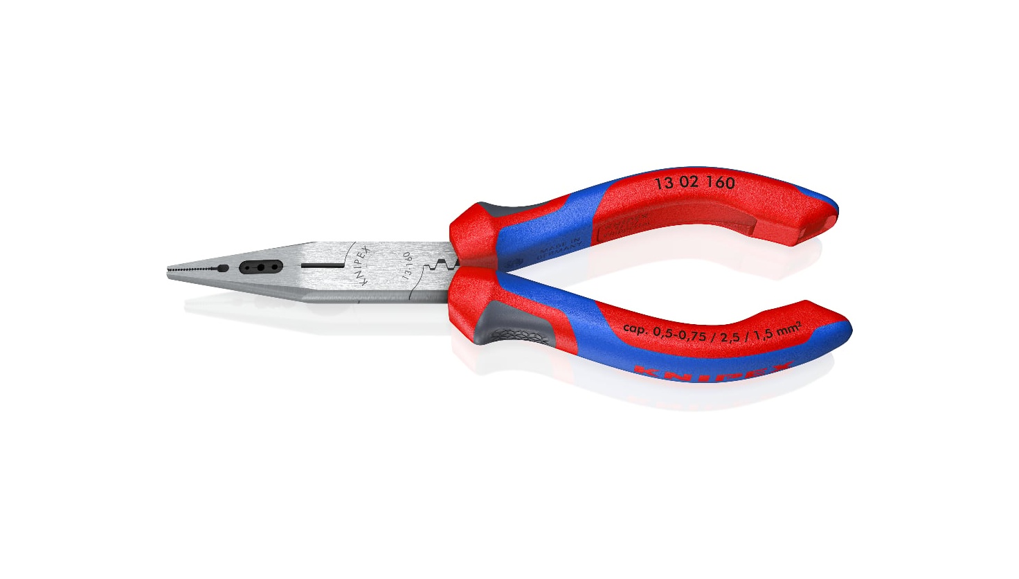 13 02 160 - ELEKTRİKÇİ PENSESİ 160MM KNIPEX - 