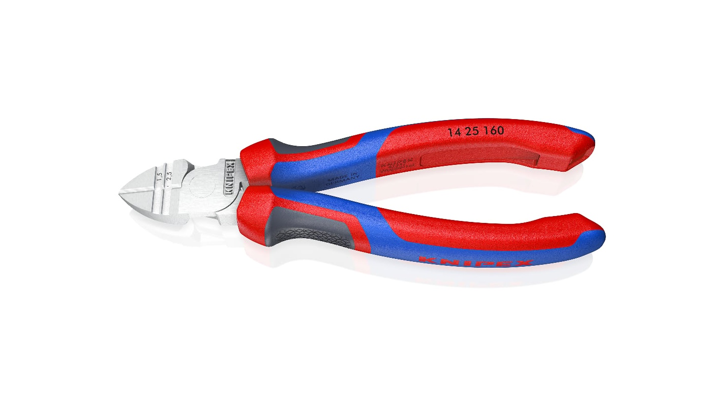 14 25 160 - YAN KESKİ KABLO SIYIRMALI KNIPEX - 
