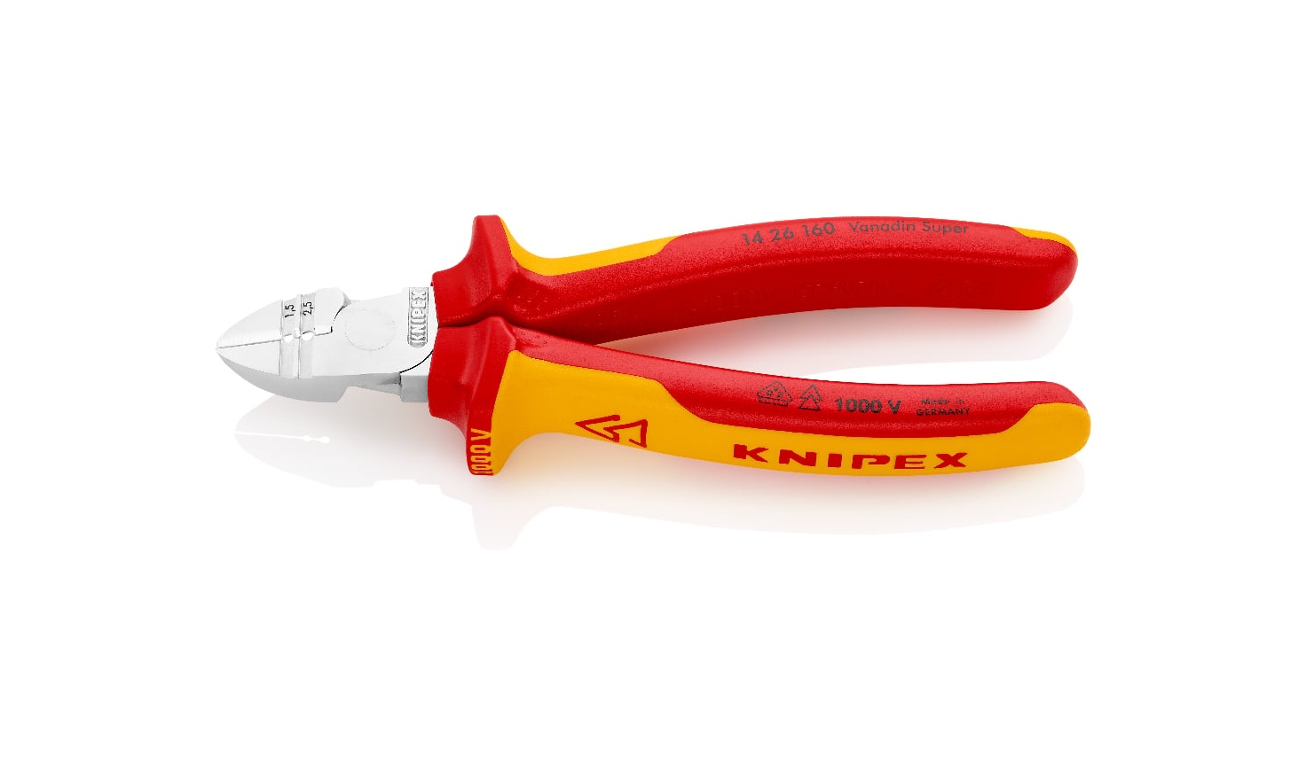 14 26 160 - VDE SIYIRICILI YAN KESKİ KNIPEX - 
