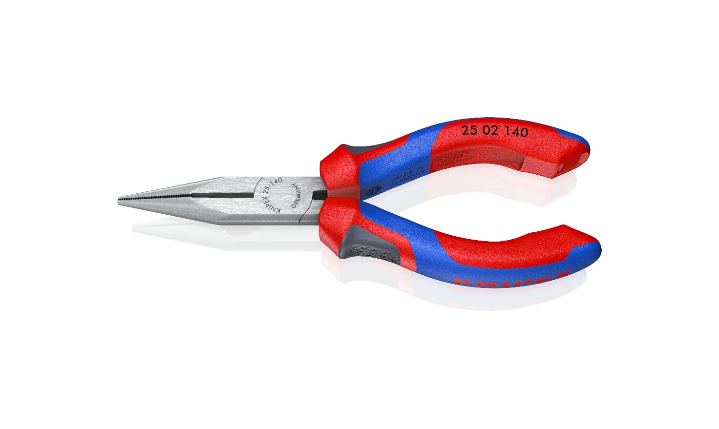 25 02 140 - POLİSAJLI KARGABURUN 140MM KNIPEX - 