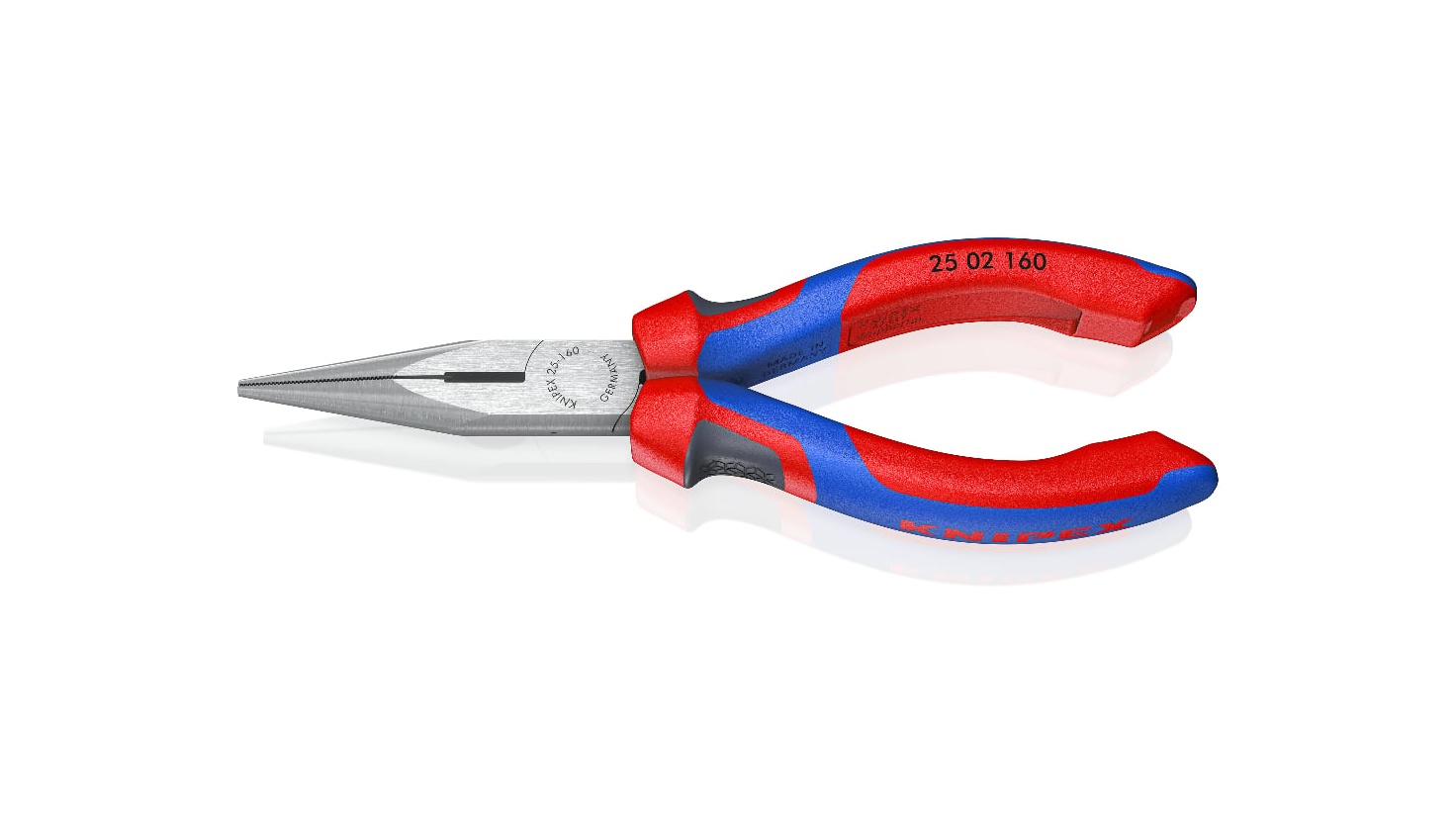 25 02 160 - SİVRİ DÜZ KARGABURUN KNIPEX - 