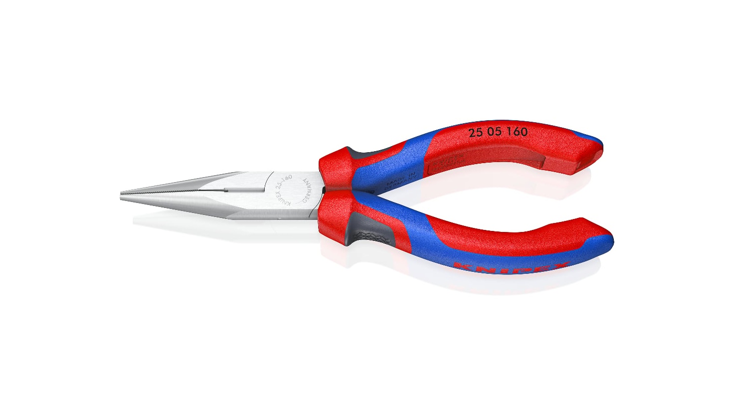 25 05 160 - DÜZ KARGABURUN 160MM KNIPEX - 