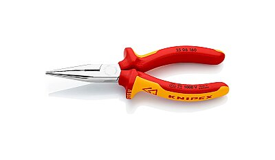 25 06 160 - VDE DÜZ KARGABURUN 160MM KNIPEX - 