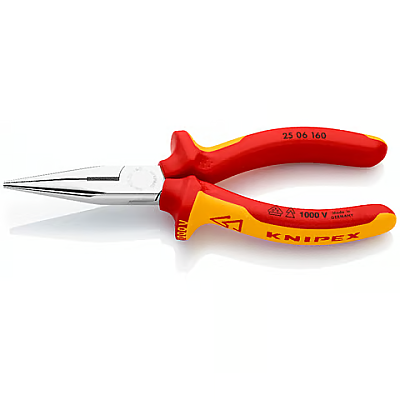 25 06 160 T - VDE DÜZ KARGABURUN 160MM KNIPEX - 