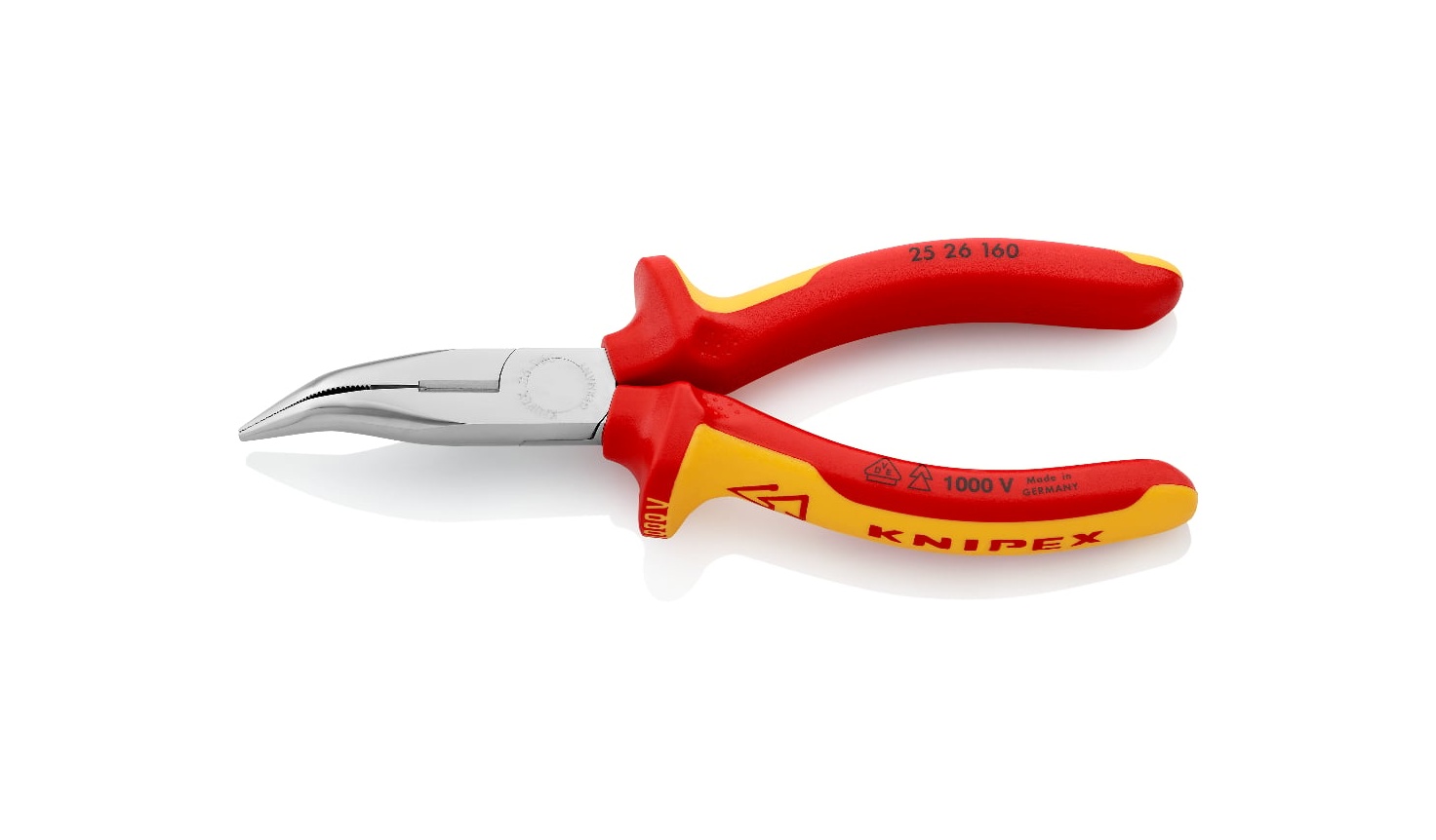 25 26 160 - VDE EĞRİ AĞIZ KARGABURUN KNIPEX - 