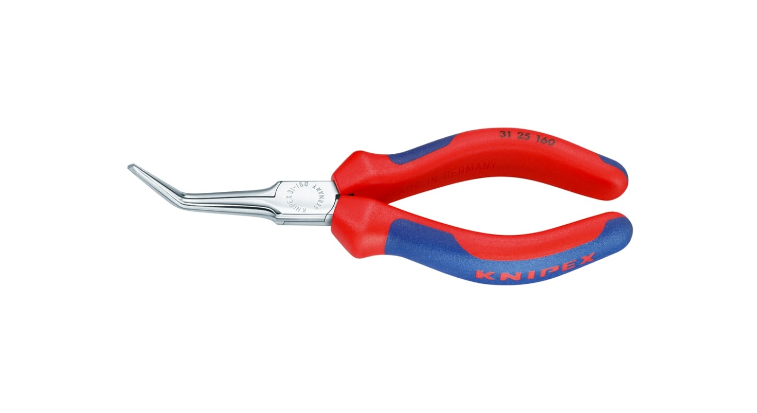 31 25 160 - İĞNE AĞIZLI EĞRİ KARGABURUN 160MM KNIPEX - 
