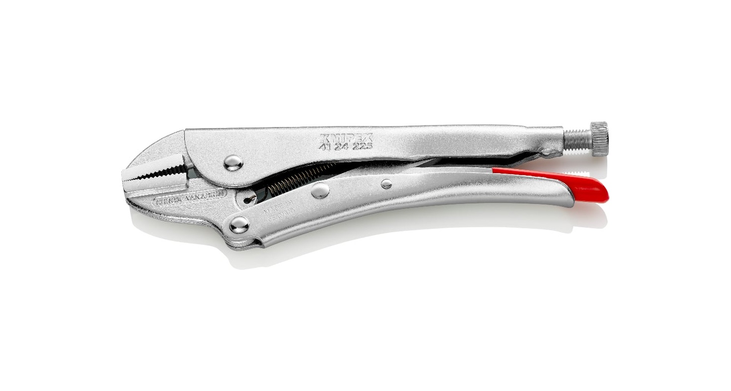 41 24 225 - AYARLI PENSE DÜZ ÇENE 225MM KNIPEX - 