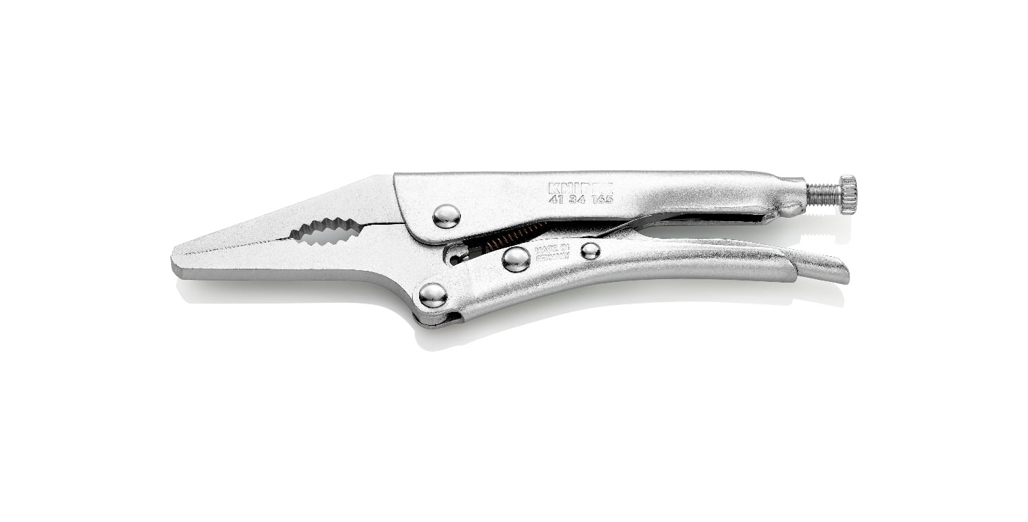 41 34 165 - AĞIR HİZMET İÇİN AYARLI PENSE 165MM KNIPEX - 