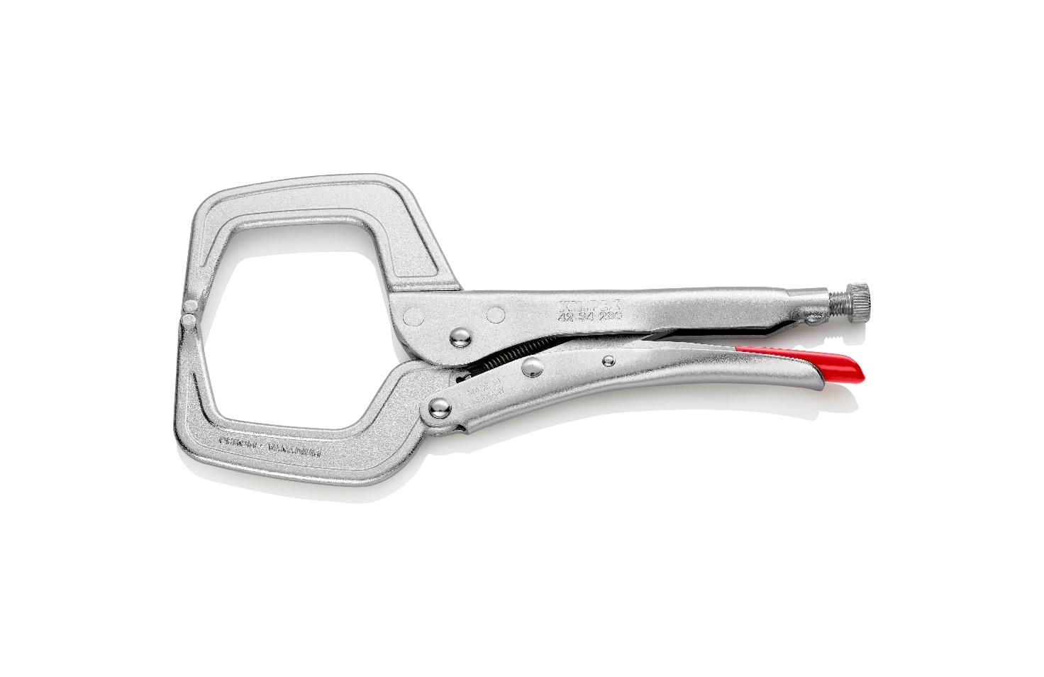 42 34 280 - YUVARLAK KAYNAKÇI PENSİ 280MM KNIPEX - 