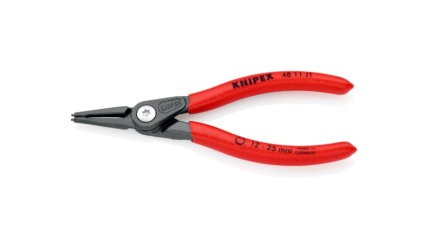 48 11 J1 - AĞIR HİZMET DÜZ İÇ SEGMAN PENSİ KNIPEX - 