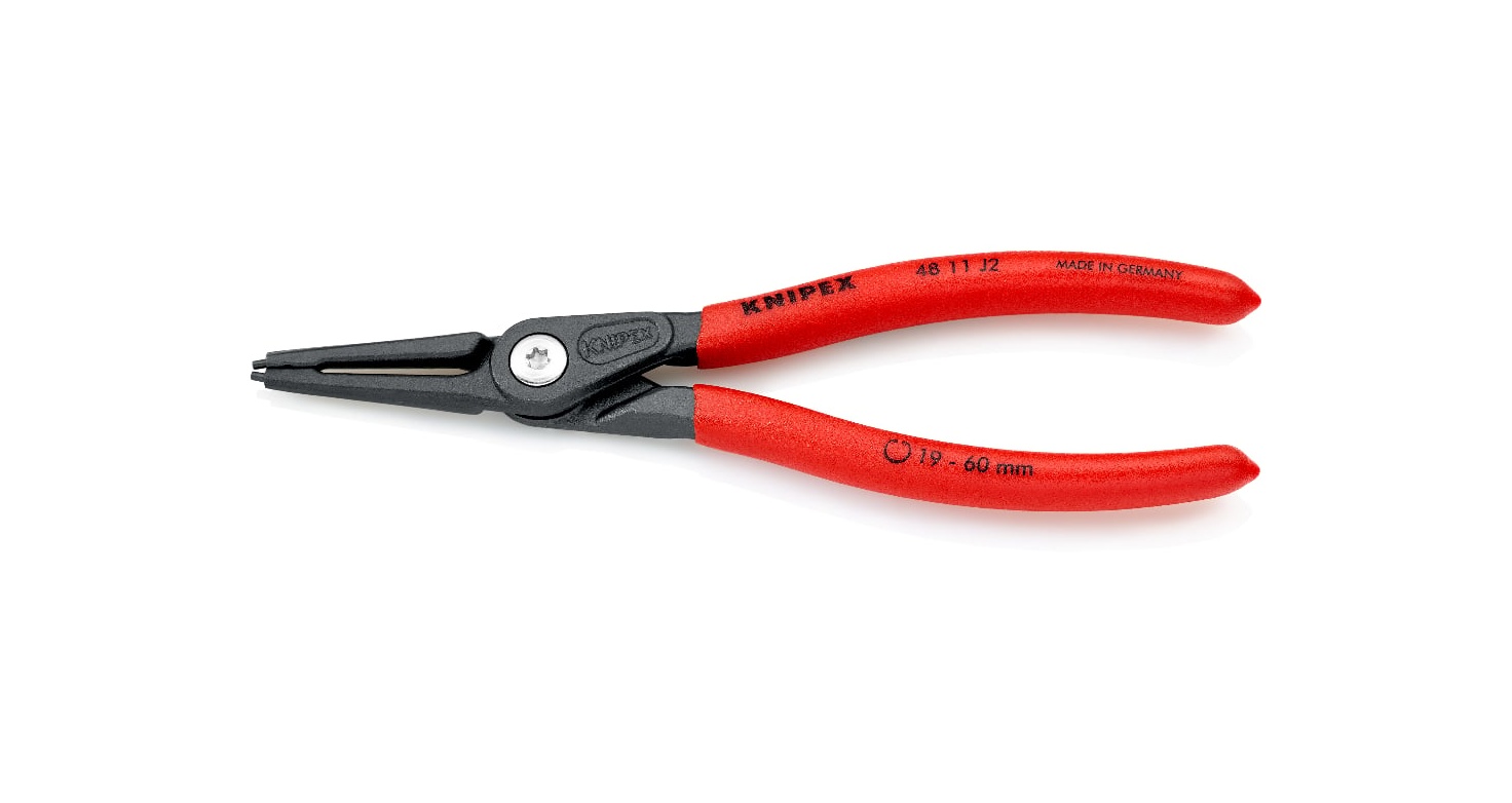 48 11 J2 - AĞIR HİZMET DÜZ İÇ SEGMAN PENSİ - KNIPEX - 