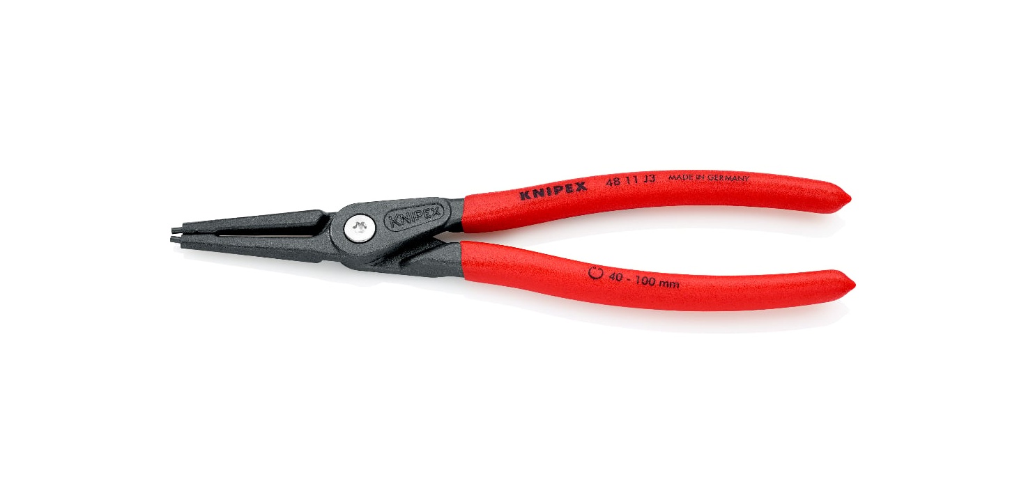 48 11 J3 - AĞIR HİZMET DÜZ İÇ SEGMAN PENSİ KNIPEX - 