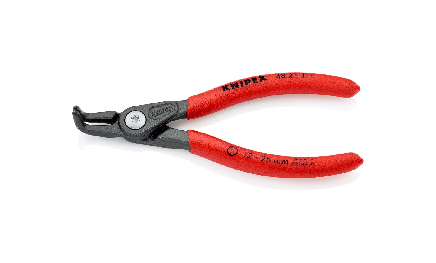 48 21 J11 - AĞIR HİZMET EĞRİ İÇ SEGMAN PENSİ KNIPEX - 