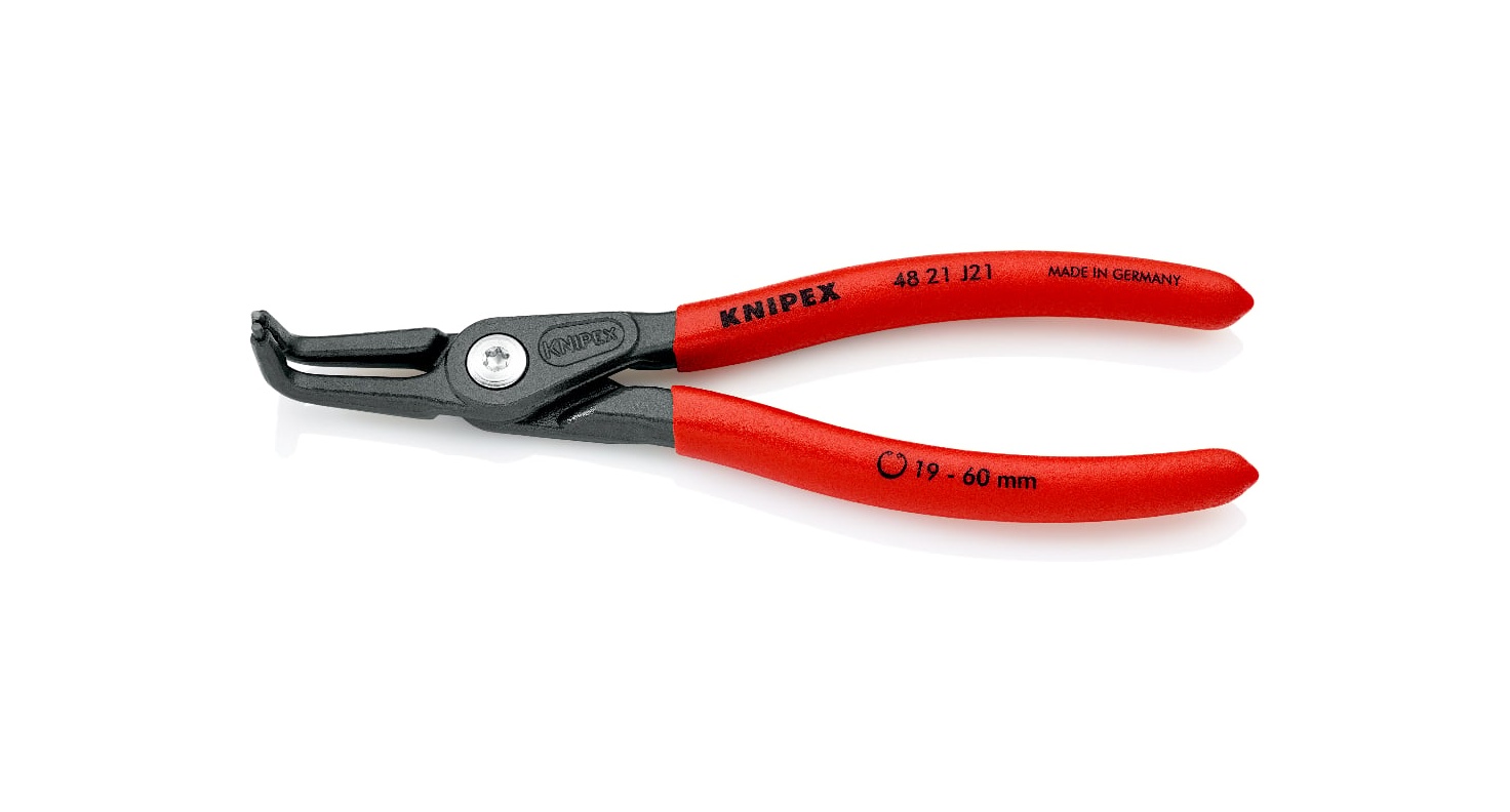 48 21 J21 - AĞIR HİZMET EĞRİ İÇ SEGMAN PENSİ KNIPEX - 