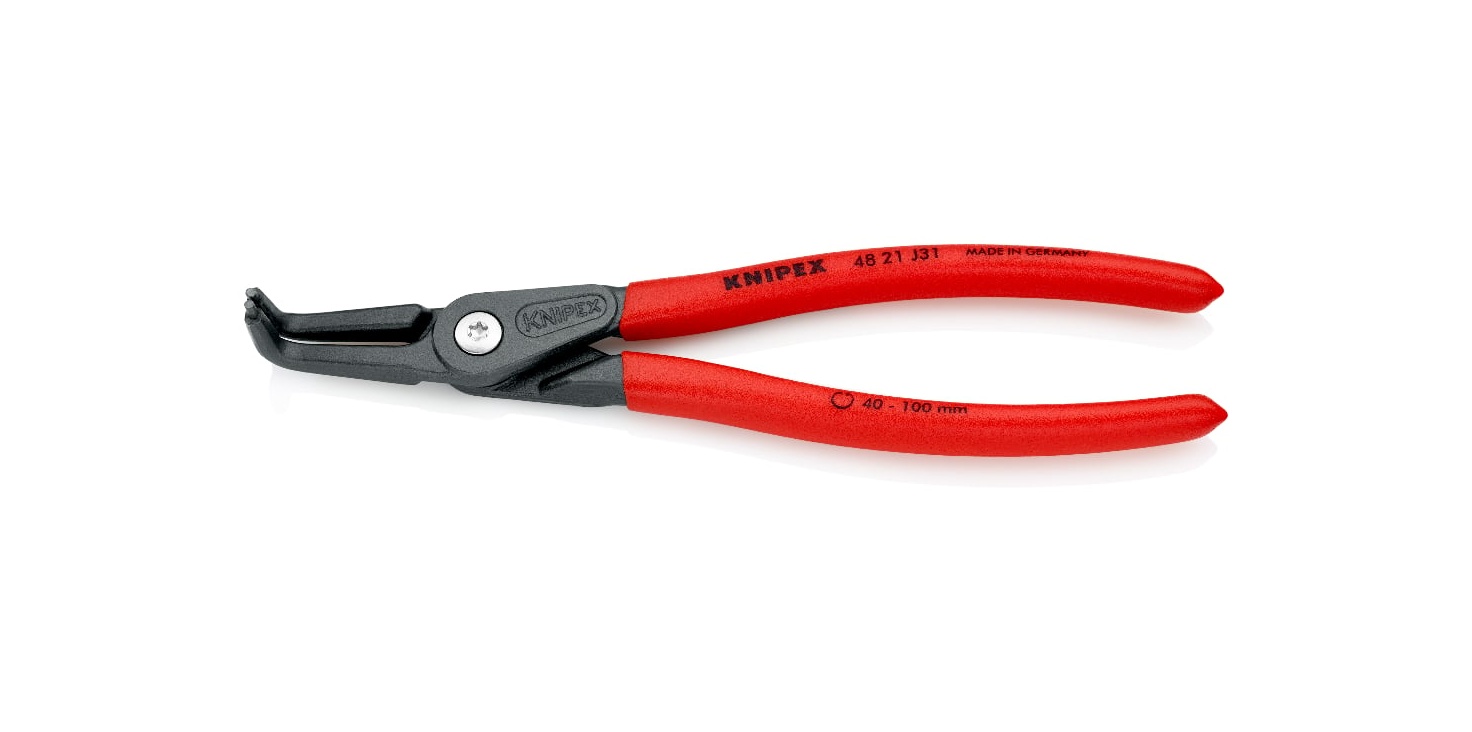 48 21 J31 - AĞIR HİZMET EĞRİ İÇ SEGMAN PENSİ KNIPEX - 