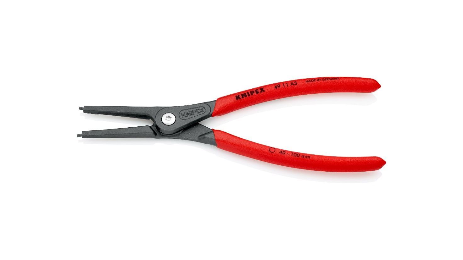 49 11 A3 - A3 AĞIR HİZMET DÜZ DIŞ SEGMAN PENSİ KNIPEX - 