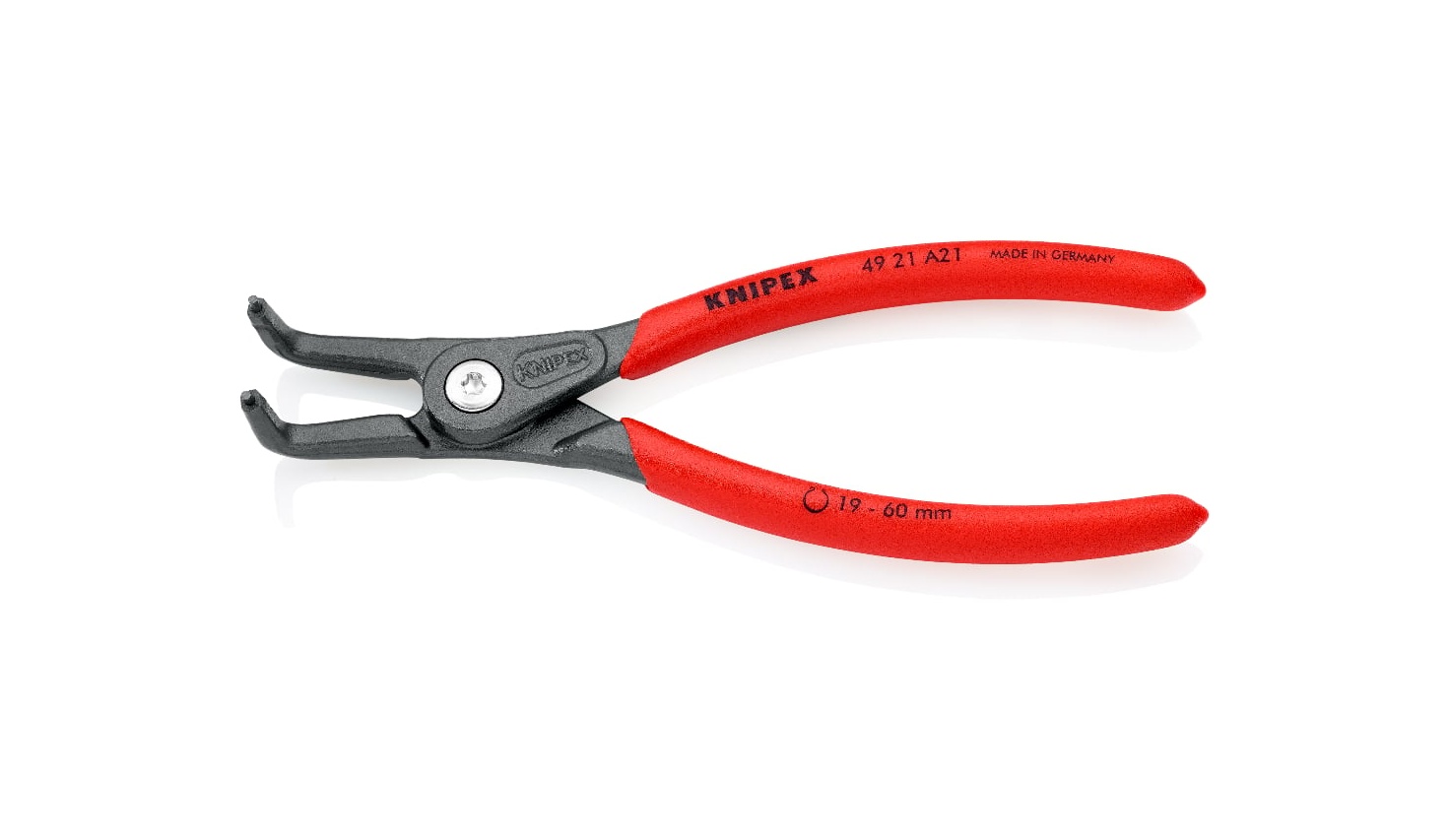 49 21 A21 - A21 AĞIR HİZMET EĞRİ DIŞ SEGMAN PENSİ KNIPEX - 