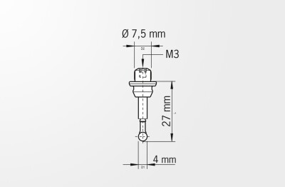 4MM TESTER YEDEK PROB UCU 80.362.00 - 2