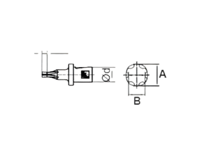 61000099TORX – ZEUS TORX PLUS 55 X SAP 12 BROŞ UCU - 2