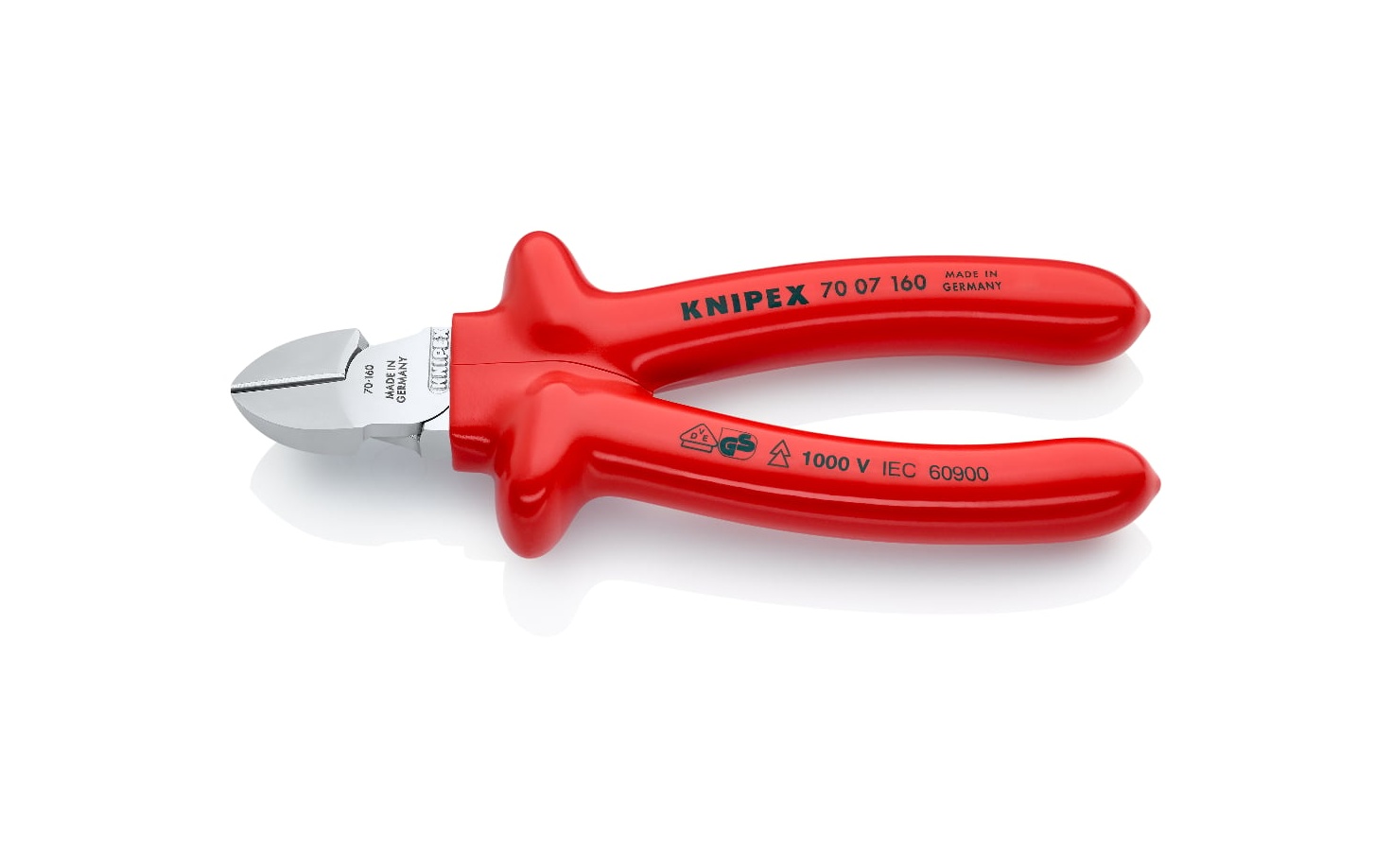 70 07 160- VDE YAN KESKİ 160 MM KNIPEX - 