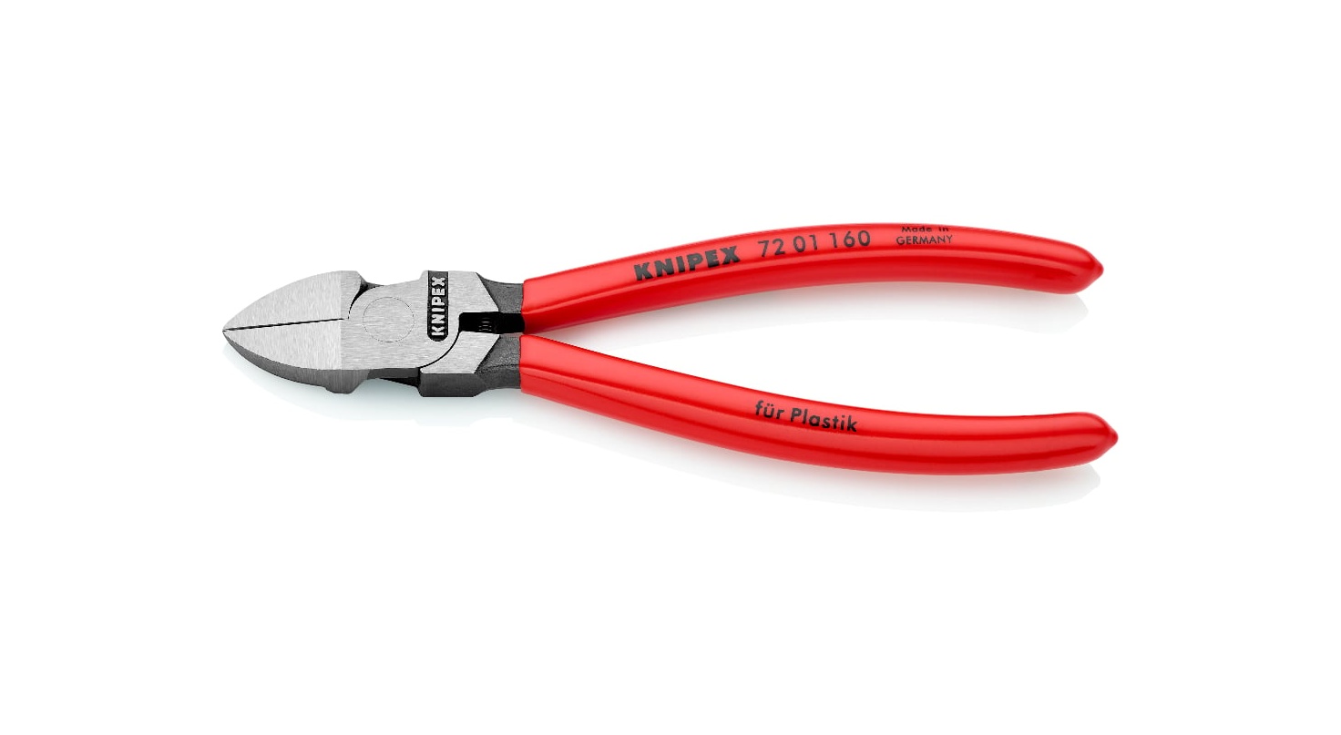 72 01 160- PLASTİK YAN KESKİ 160 MM KNIPEX - 