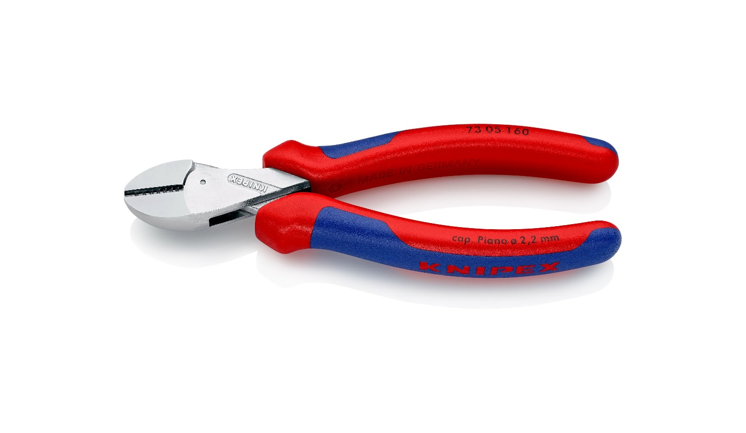 73 05 160- X-CUT YAN KESKİ 160 MM KNIPEX - 