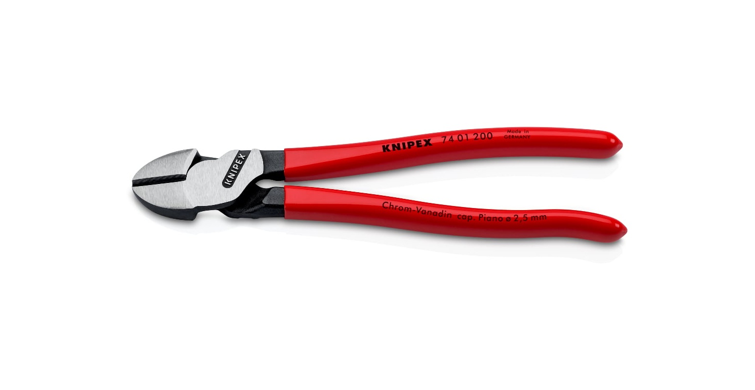 74 01 200- AĞIR HİZMET YAN KESKİ 200 MM KNIPEX - 