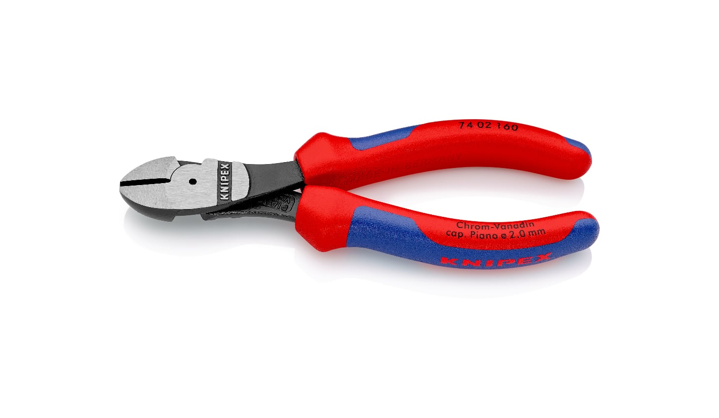 74 02 160- AĞIR HİZMET YAN KESKİ 160 MM KNIPEX - 