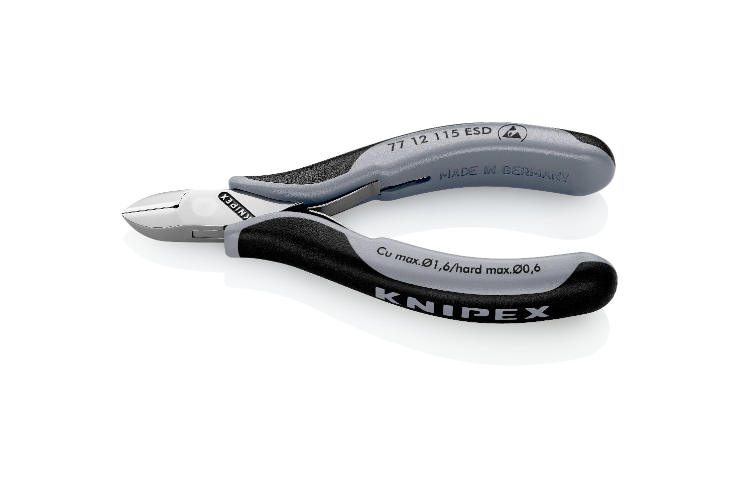 77 12 115 ESD - ELEKTRONIKÇI YAN KESKI KNIPEX - 