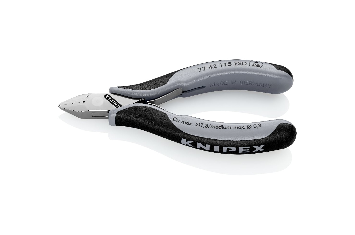 77 42 115 ESD - ELEKTRONIKÇI YAN KESKI KNIPEX - 