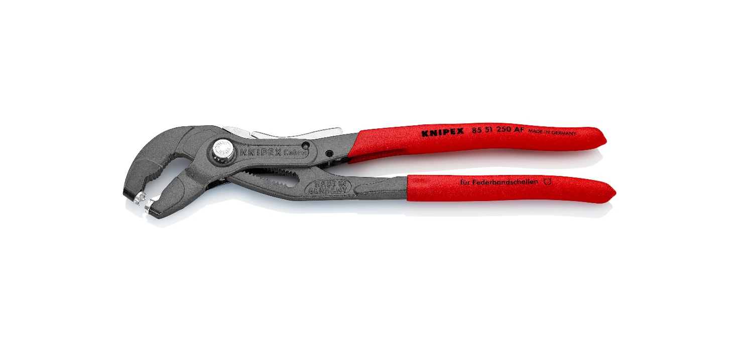 85 51 250 AF - HORTUM KELEPÇE PENSESİ SABİTLEYİCİ İLE KNIPEX - 