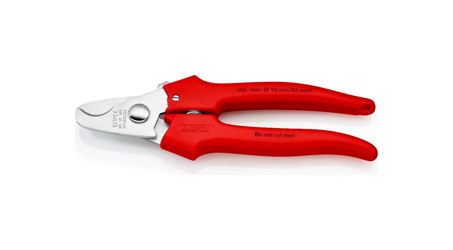 95 05 165- KOMBİNE MAKAS 165 MM KNIPEX - 