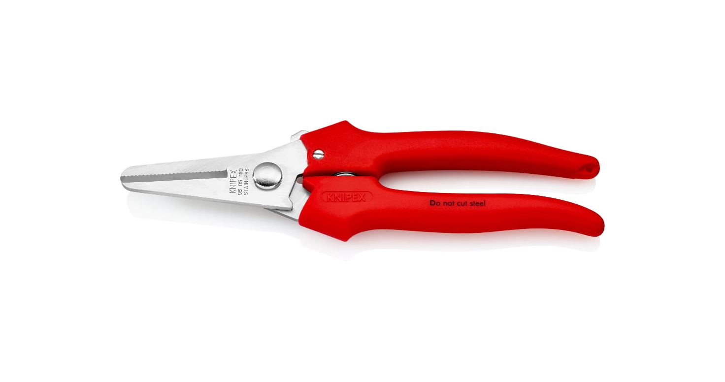 95 05 190- AÇILI ELEKTRİKÇİ MAKASI 190 MM KNIPEX - 