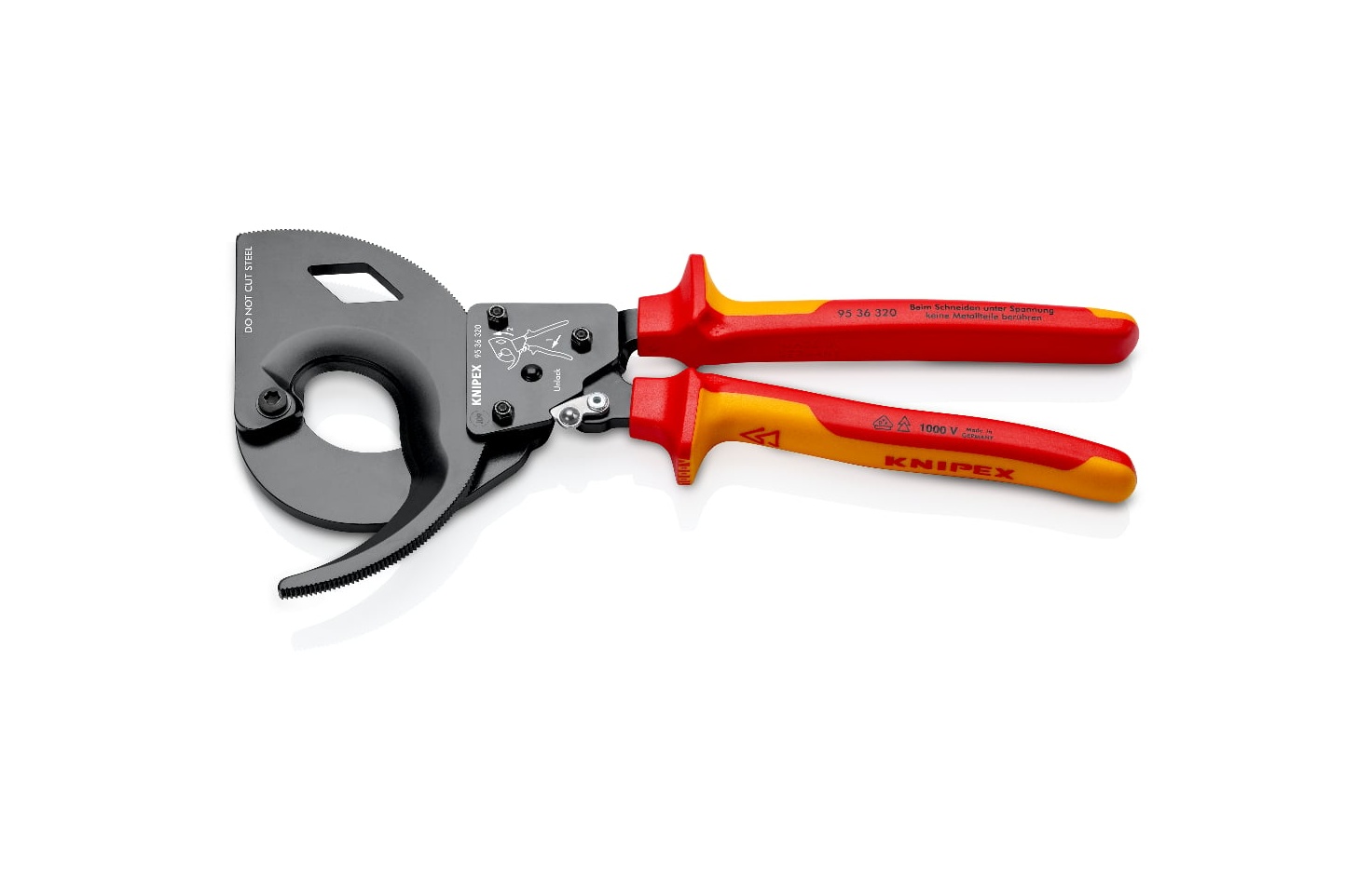 95 36 320- CIRCIR MEKANİZMA VDE KABLO KESME 320 MM KNIPEX - 