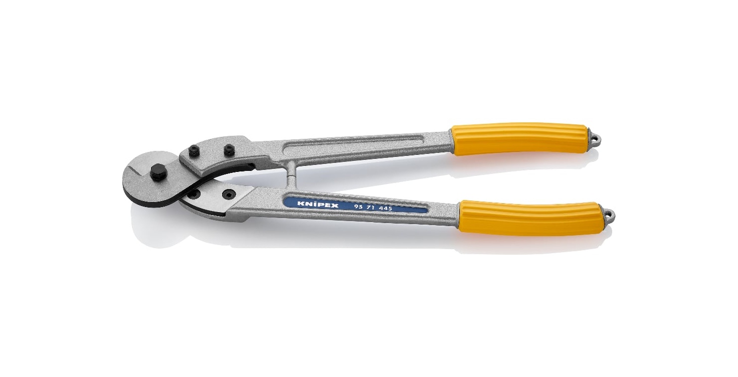 95 71 445 - VDE ÇELİK HALAT MAKASI 445 MM KNIPEX - 