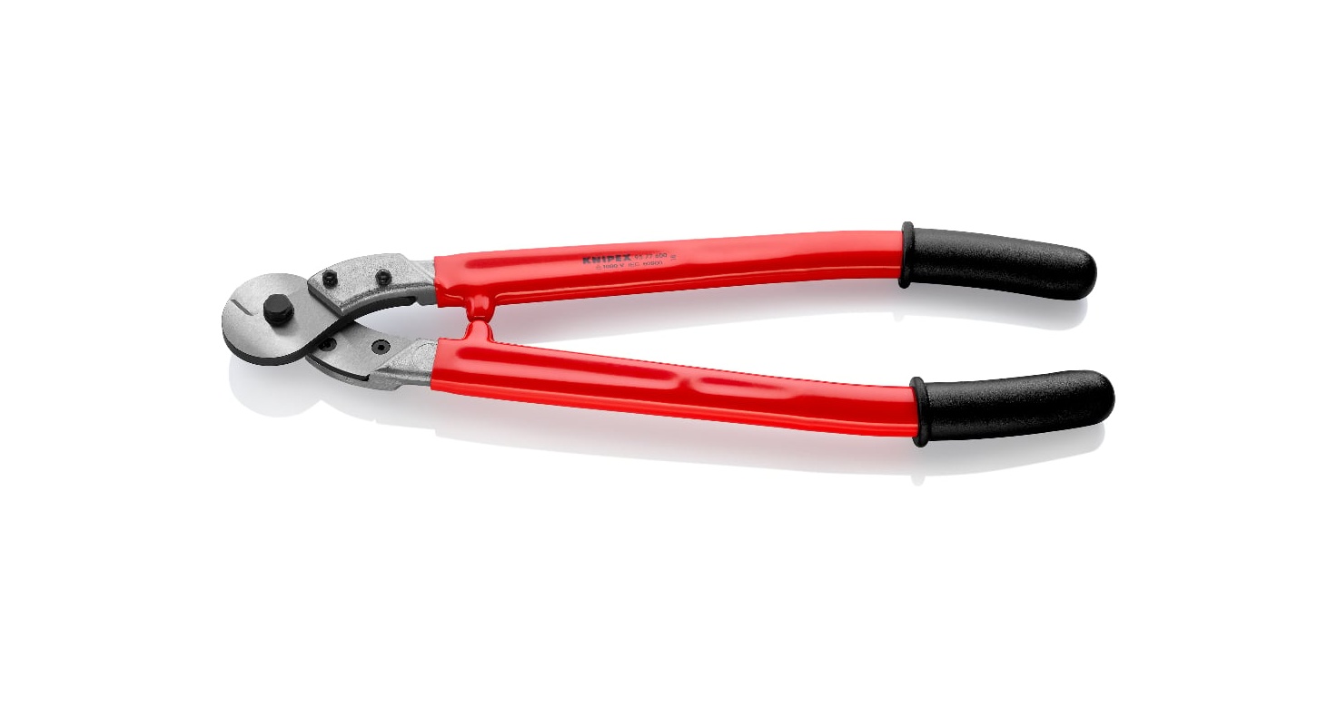 95 77 600- VDE ÇELİK HALAT MAKASI 600 MM KNIPEX - 