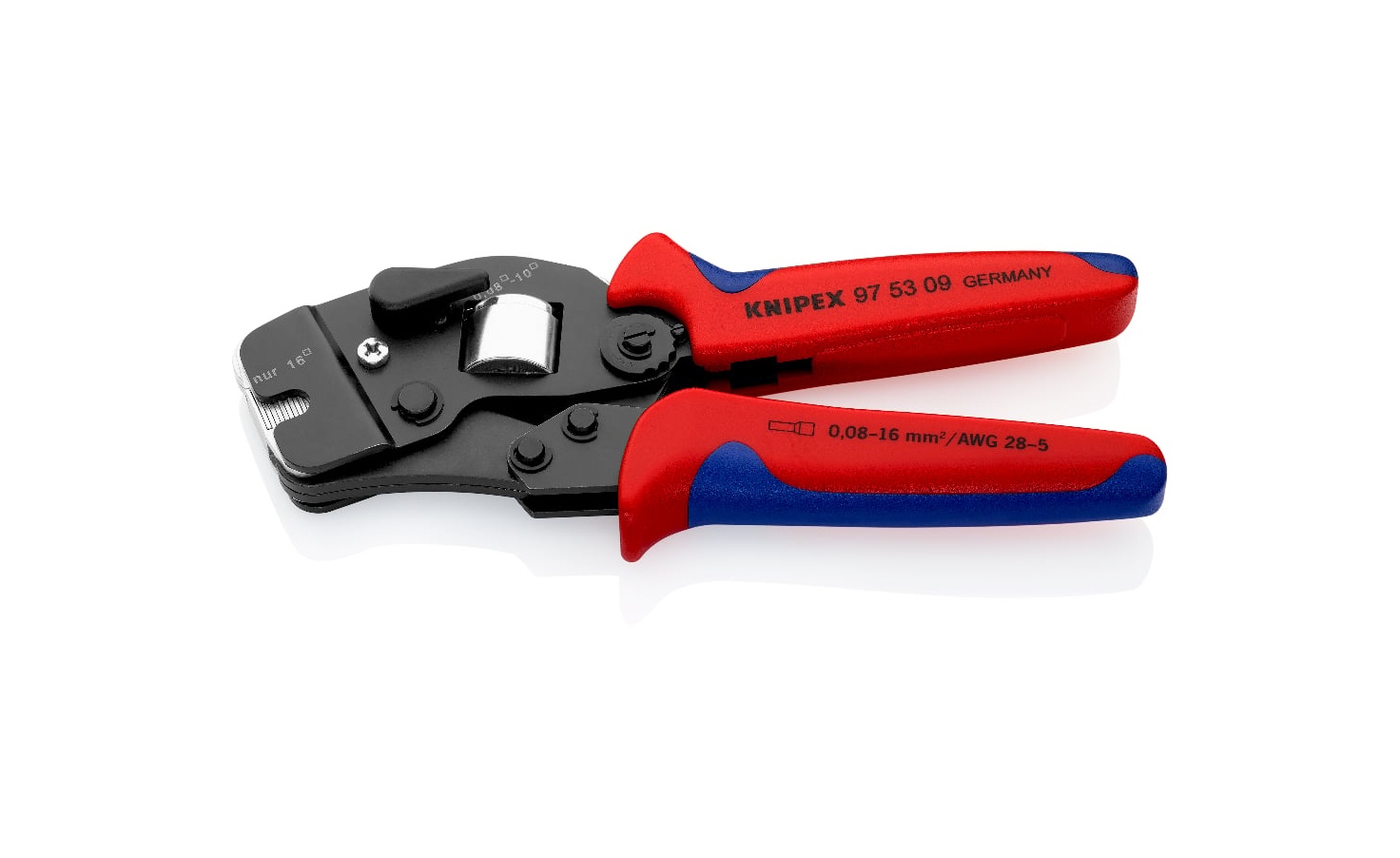 97 53 09 - DÖRTÇENE YÜKSÜK SIKMA PENSİ KNİPEX - 