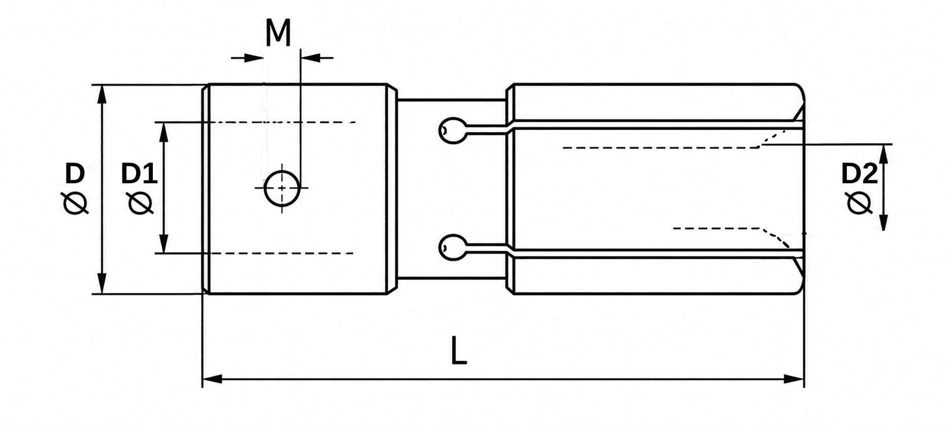 BF2520M5013 - BF2520M5 SETİSKÜRLÜ SÜRÜCÜ PENSİ 13MM - 2