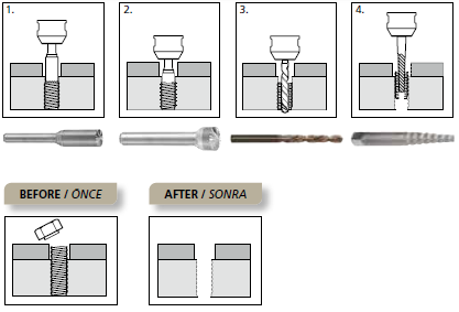 BRGBKT48-06 BOLT REMOVER KIT ( ATA Garryson ) - 2