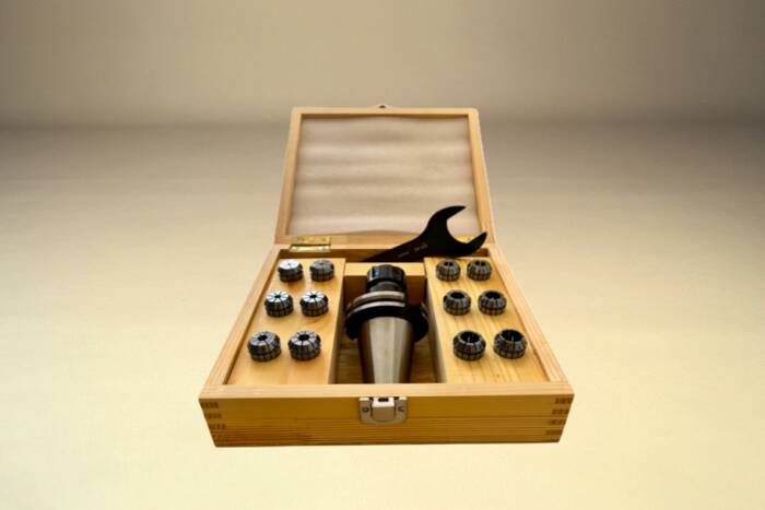 BT40ER20S12 - BT40 ER20 ER COLLET SET WITH CHUCK (2-13MM 12PCS) - 1