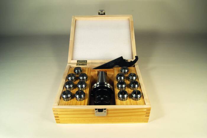 BT40ER32S14 - BT40 ER32 ER COLLET SET WITH CHUCK (3-20mm 14PCS) - 1